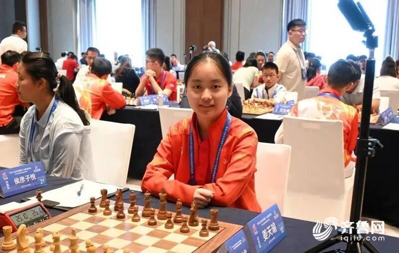 國(guó)際象棋！聊城兩位學(xué)子晉級(jí)第十五屆全國(guó)運(yùn)動(dòng)會(huì)決賽(圖2)