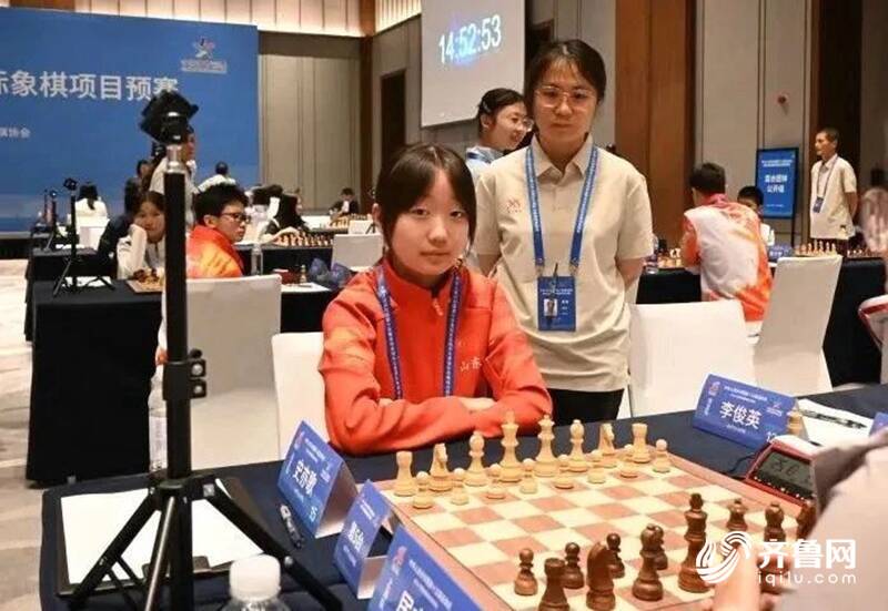 國(guó)際象棋！聊城兩位學(xué)子晉級(jí)第十五屆全國(guó)運(yùn)動(dòng)會(huì)決賽(圖3)